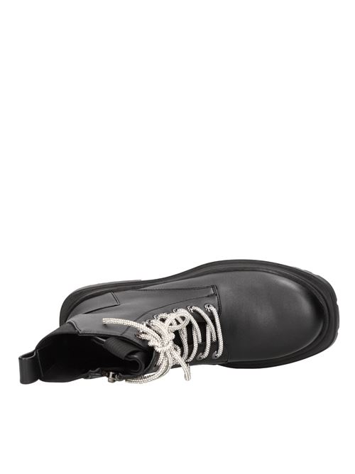 Faux leather ankle boots MANUFACTURE D'ESSAI | AA77 CALFNERO